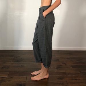 Top shop boutique - grey, cropped slacks